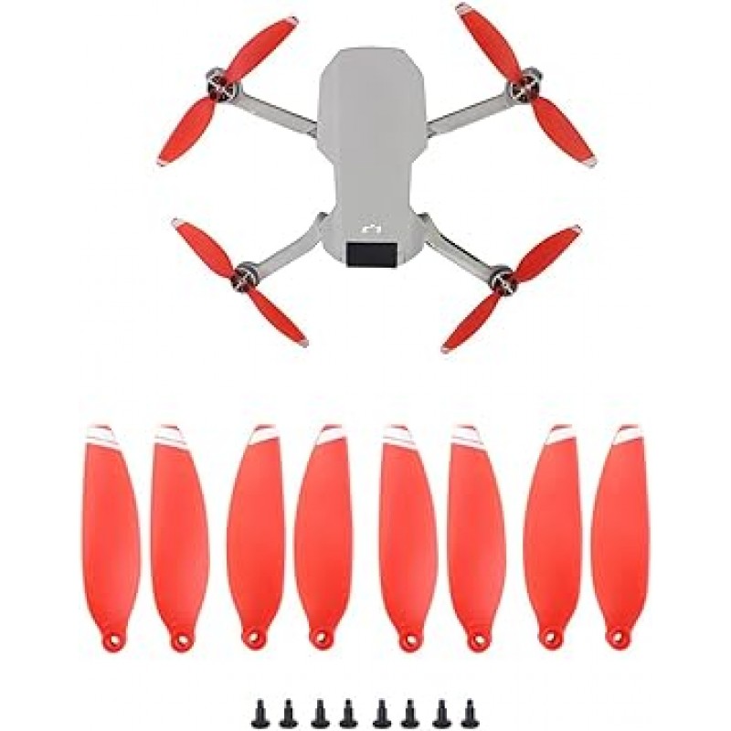 스크류 프로펠러와 호환되는 48 PCS, DJI Mavic Mini 1 드론 예비 부품 공중 사진 Quadcopter 4726F 블레이드