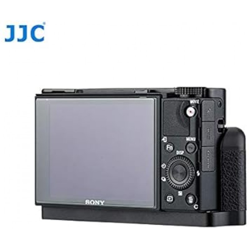 소니 RX100 VII DSC-RX100M7 전용 배터리 교체 용 JJC HG-RX100VII 메탈 핸드 그립 편리하고 홀드 느낌 향상, 드라이버 포함