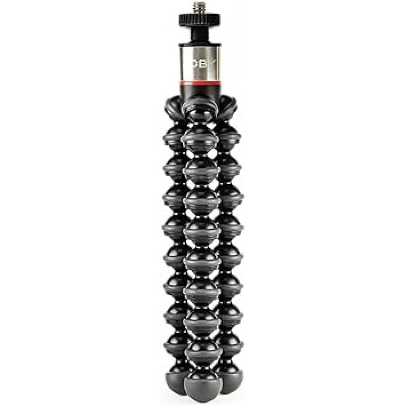 Joby JB01771-PKK 스마트폰 삼각대, 미니 삼각대 Gorilla Pod 325 모바일 키트 및 [스마트폰 어댑터/리모컨/GoPro 마운트] 블루투스 리모콘, 블랙/차콜