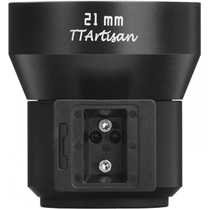 TTartisan 21mm 광학 뷰파인더 Leica M9 M10 Ricoh GR III II GR3 카메라 뷰파인더용 항공 알루미늄 콜드 슈 마운트