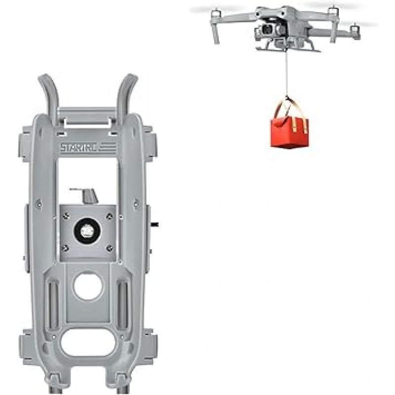 Kiowon DJI Air 2S Mavic Air2 드론 에어 드로퍼 드롭 장치 런처 접이식 랜딩 기어 선물 꽃 적재 용량 500g(17.6oz) 미만