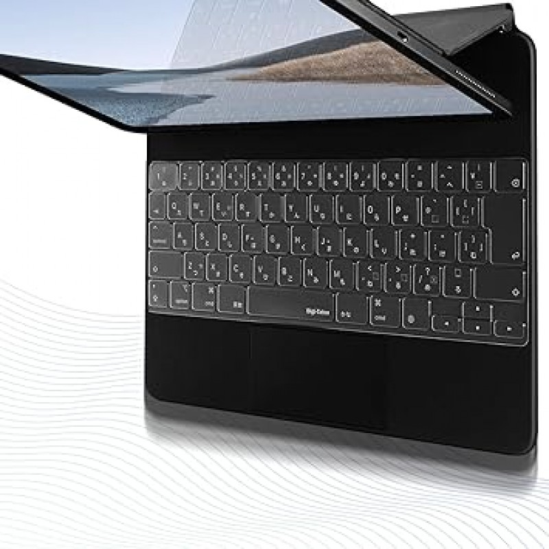 iPad Pro 12.9 Magic Keyboard TPU 소재 키보드 커버 (일본 JIS 배열 12.9인치 호환) / 보호 커버, 키스킨, 키보드 시트, 고투명, 방수, 방진 커버