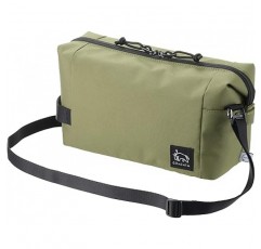 Hakuba AMZSCH-REIPLOV Camera Bag, Chululu Renewed Inner Pouch, L, Olive Sustainable Inner Bag, 카메라 케이스, 핸들 포함, 숄더 스트랩 포함