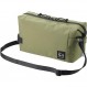 Hakuba AMZSCH-REIPLOV Camera Bag, Chululu Renewed Inner Pouch, L, Olive Sustainable Inner Bag, 카메라 케이스, 핸들 포함, 숄더 스트랩 포함