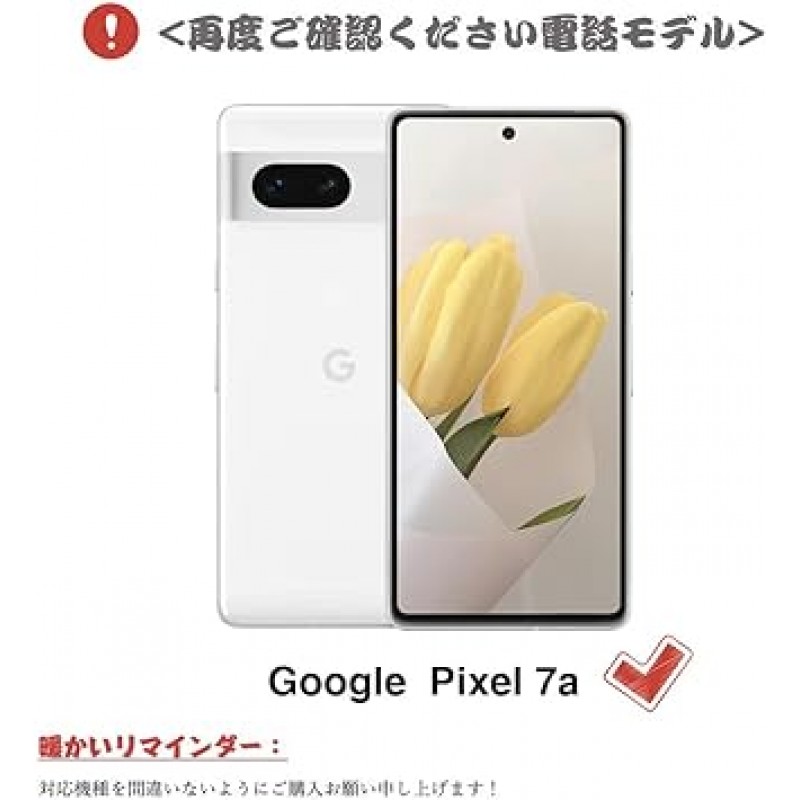 Google Pixel 7a용 폴리오 케이스, 6.1인치, 여성용, 멋진 귀여운 케이스 만들기, 링 포함, 심플하고, 아름다운, 지갑 유형, 인기 있는, 스트랩 홀 포함, 마그네틱, 카드 수납, 스탠드 기능, 프리미엄 PU 가죽, 쾌적한 질감, 충격 방지, 경량, 방열, 방수, 전체 보호, 동전 지갑, 여성용, 수제, 차분한 색상, 주황색