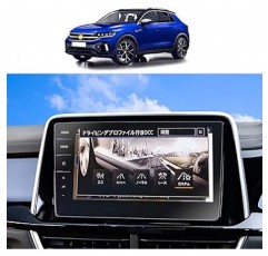 SKTU 폭스바겐 T-ROC 9.2인치 VW T-ROC 내비게이션 필름 프로 나노 기술 발견 LCD 보호 필름 부드러운 터치 눈부심 방지 스크래치 얼룩 방지 T-ROC 액세서리 기포 없는 접착식 내비게이션 보호 시트 2개 세트