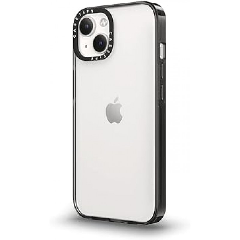 CASETiFY Essential iPhone 13 케이스, [MIL 표준 준수(2x MIL-STD-810G) / 1.2m(4.9피트)에서의 낙하 테스트 통과, Skater JOHN(표준), 블랙