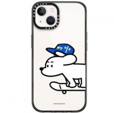 CASETiFY Essential iPhone 13 케이스, [MIL 표준 준수(2x MIL-STD-810G) / 1.2m(4.9피트)에서의 낙하 테스트 통과, Skater JOHN(표준), 블랙