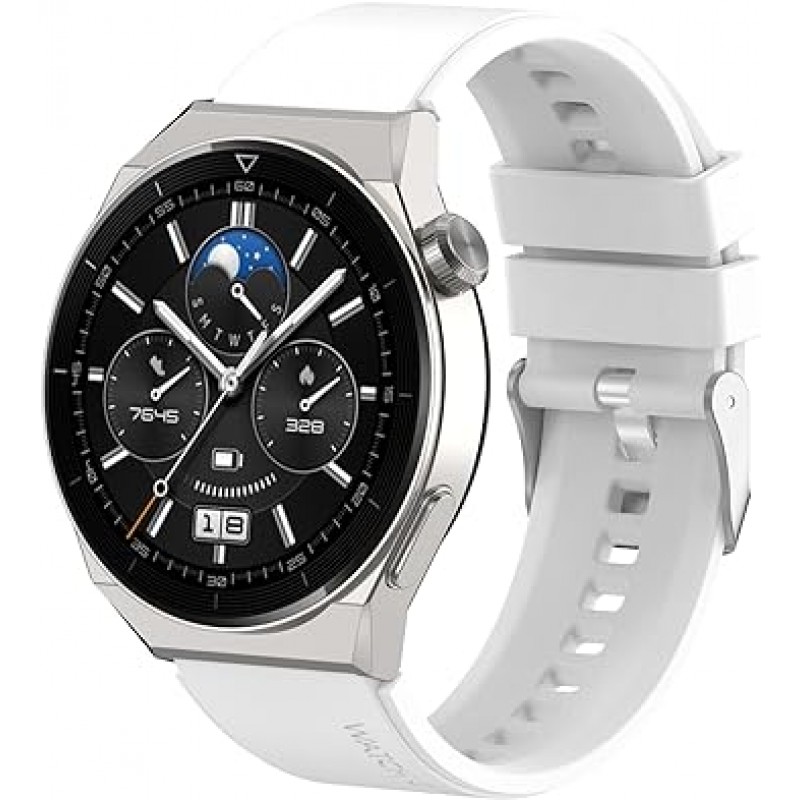 [SHEAWA] HUAWEI WATCH GT3 Pro 1.8인치(46mm) 밴드, 교체용 밴드, 실리콘 밴드, 교체용 벨트, 스포츠 밴드, 액세서리