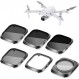 DJI Air 2S, UV CPL ND4 ND8 ND16 ND32와 호환되는 NEEWER 6 팩 필터 세트 드론 카메라 액세서리용 멀티 코팅 HD 광학 유리 알루미늄 합금 프레임 중립 밀도 편광 필터