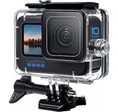 Vkesen hero11/hero10/hero 9 gopro 액세서리 용 방수 케이스 go pro hero11/hero10/hero9 액션 카메라 용 다이브 하우징