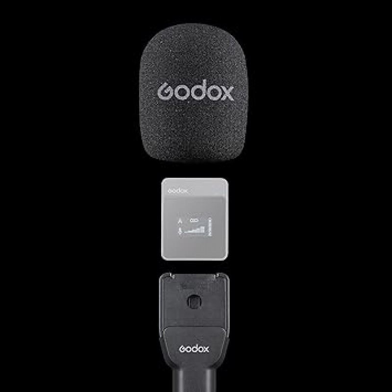 GODOX MoveLink M2 액세서리 세트, 핸드헬드 마이크 컨버터 어댑터, 데스크탑 미니 스탠드, 인터뷰 촬영, 스마트폰 라이브 스트리밍