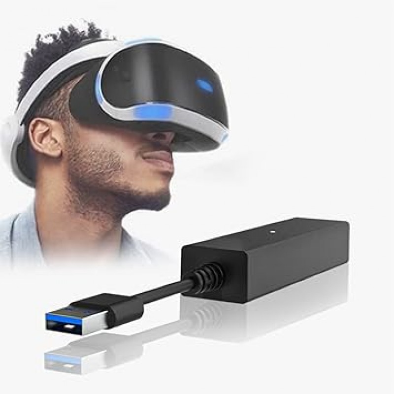 PS5 VR 어댑터, PlayStation 5용 VR 어댑터, PlayStation 4 카메라 어댑터, PS 카메라 커넥터, USB 3.0, 5Gbps, 고속 데이터 전송, 신호 안정화, 내구성, Playstation 5 액세서리