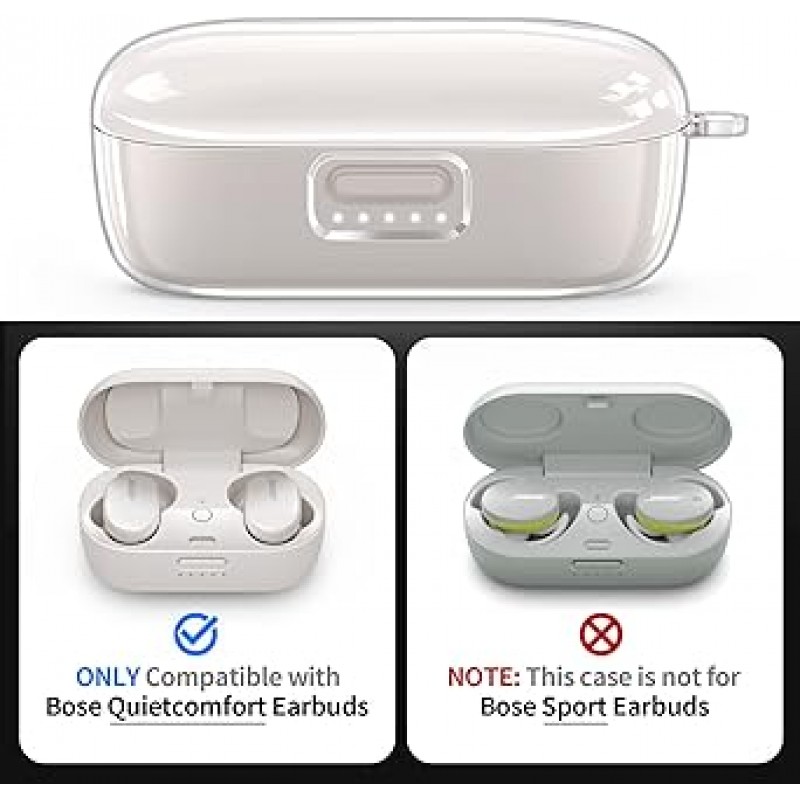 Filoto Bose QuietComfort 이어폰 케이스 커버 하드 보호 케이스 Bose QuietComfort 노이즈캔슬링 이어폰