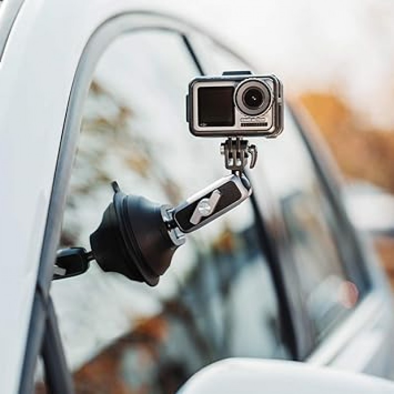 Gopro Hero11 Hero10, Gorpo Max, DJI Osmo Action, Insta360 ONE R 등을 위한 PGYTECH 액션 카메라 흡입 컵 흡입 컵 액션 카메라 액세서리