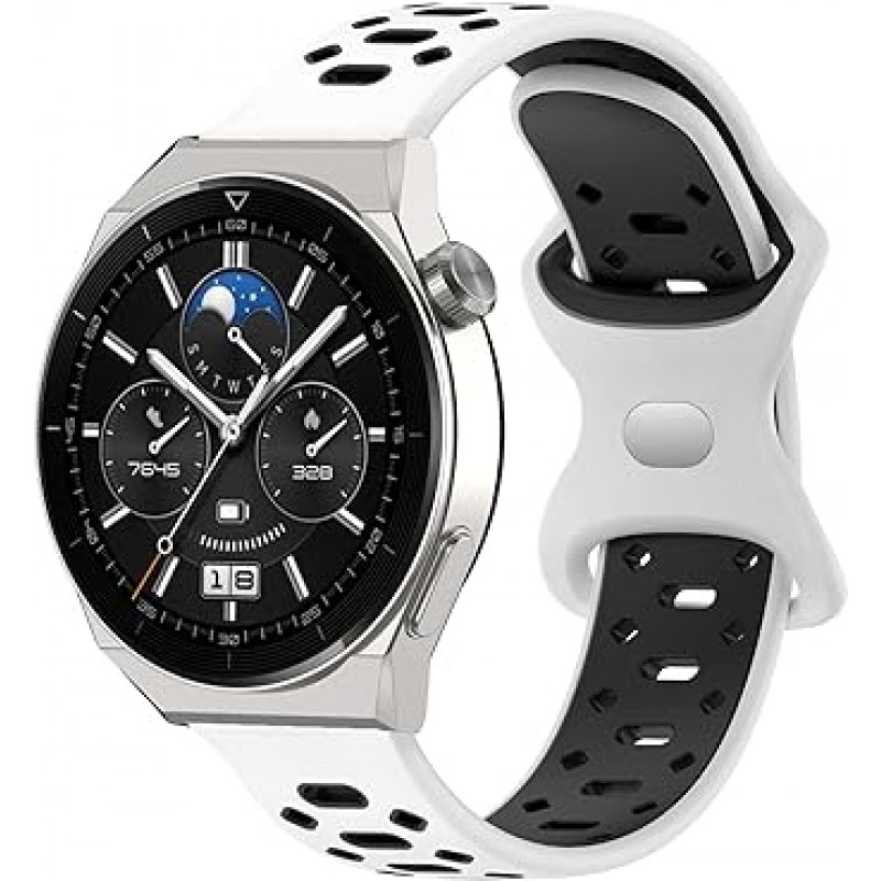 [SHEAWA] HUAWEI WATCH GT3 Pro 46mm 밴드 벨트 시계 GT3 46mm 교체 밴드 실리콘 밴드 통기성 교체 벨트 액세서리