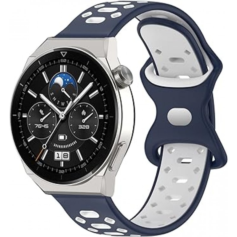 [SHEAWA] HUAWEI WATCH GT3 Pro 46mm 밴드 벨트 시계 GT3 46mm 교체 밴드 실리콘 밴드 통기성 교체 벨트 액세서리