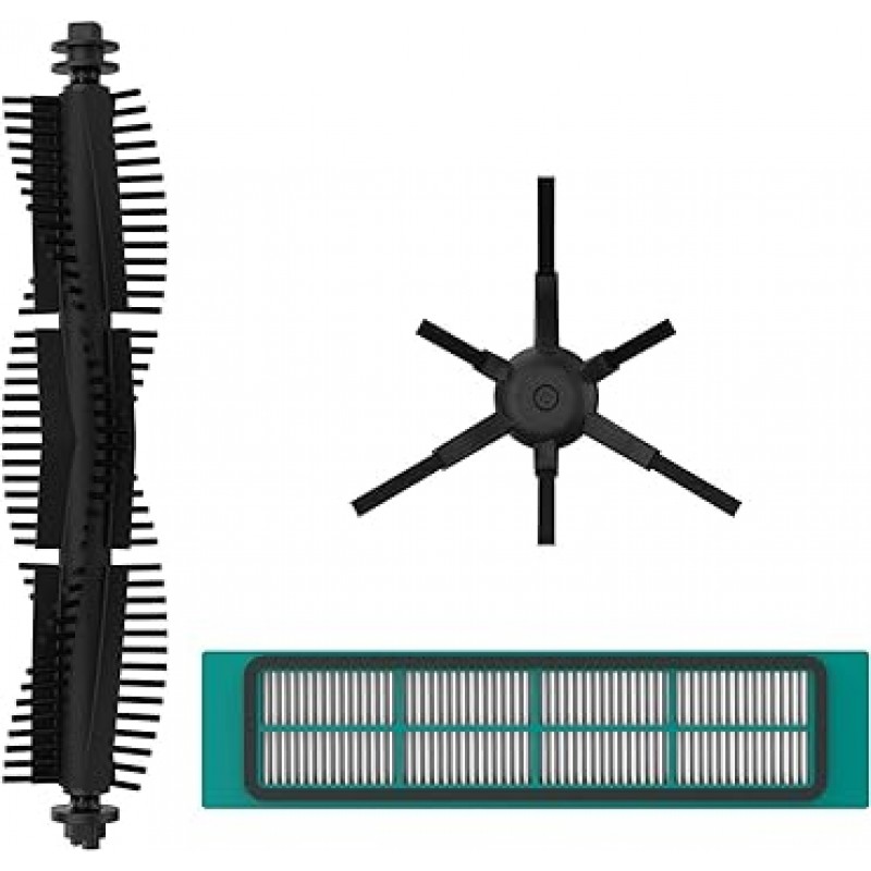 EMMA MAX LUCY OLLIE 로봇 진공 청소기 교체 부품, 로봇 진공 청소기 액세서리 키트(부품) 액세서리 사이드 브러시 메인 브러시 필터 액세서리 Spree(액세서리 포장)