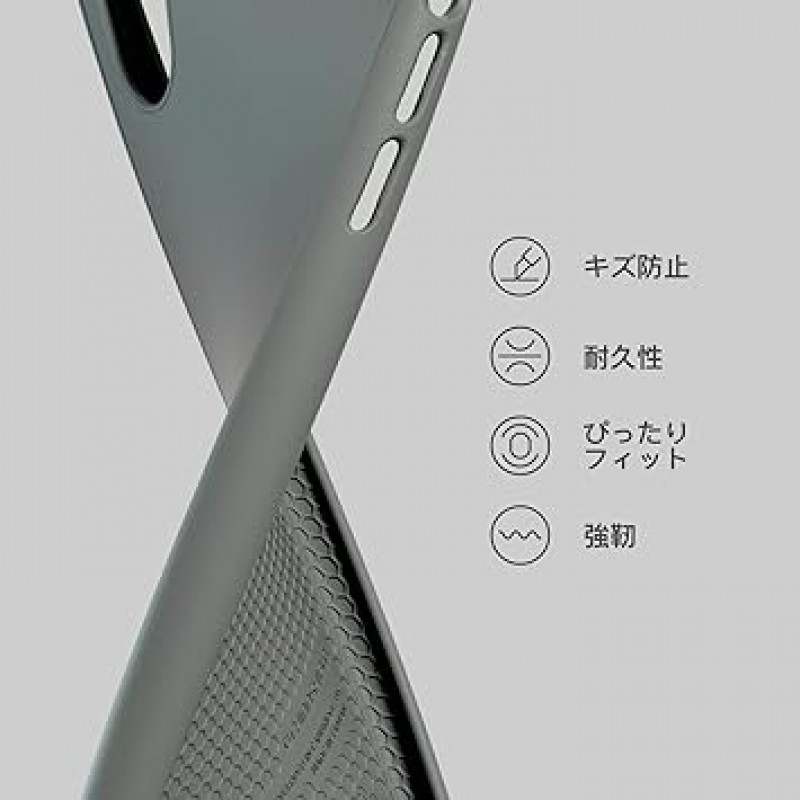 RhinoShield [iPhone 13] SolidSuit 케이스, 충격 방지, MIL 사양, 충격 흡수, 긁힘 방지, 지문, 얇고 가벼움, SGS 인증 - 브러시드 메탈