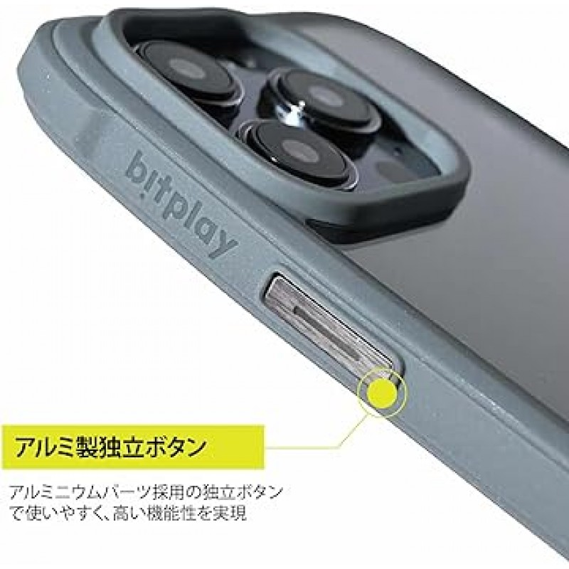 Bitplay Wander Case for iPhone 14 Series (케이스 + 스티커 세트) (Phone 14/13, 카키 그린)