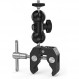 SMALLRIG Multipurpose Ball Head + Clamp Mount [병행 수입품]