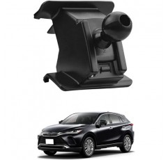 LUWU 신형 Toyota Harrier 80 시리즈 베이스(자동차용 볼 조인트 포함), Harrier 80 스마트폰 홀더, Harrier 80 시리즈, 스마트폰 스탠드, 자동차 홀더 베이스, 에어컨 벤트 해리어 액세서리, 안정성, 쉬운 설치, 360° 회전, 장착 용이 및 이륙, 내장 부품, 마운트 베이스