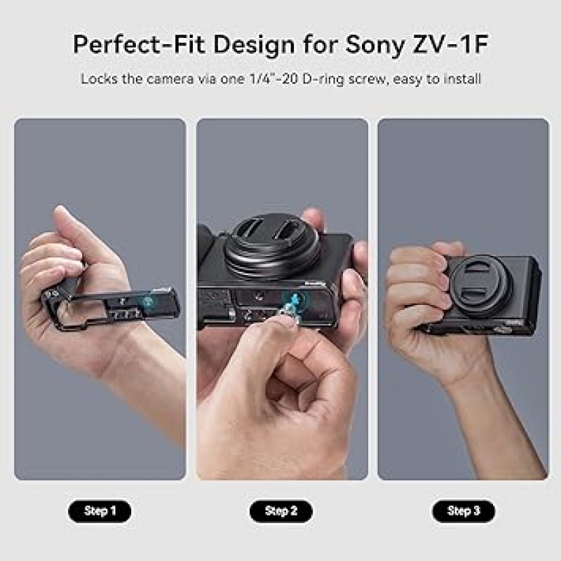 Sony 4146용 SmallRig ZV-1F/ZV-1 II L-그립 L 브래킷