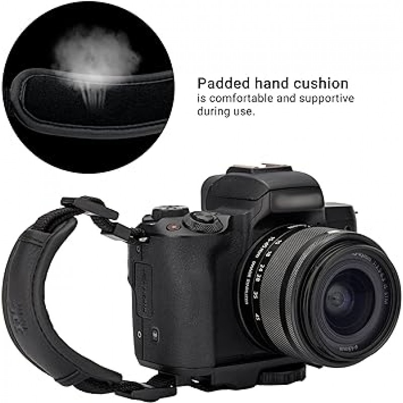 JJC 카메라 손잡이 스트랩 Canon EOS R8 R50 R5 R6 R RP M6 M50 Mark II 90D 80D 77D 반란군 T8i T7i T6s T6i T7 T6 T5 T4i T3i T3 T2i SL3 SL2 SL1 XS 4000D PowerShot SX70 SX60 SX540 SX530 HS SX420 SX4 1 0G3X