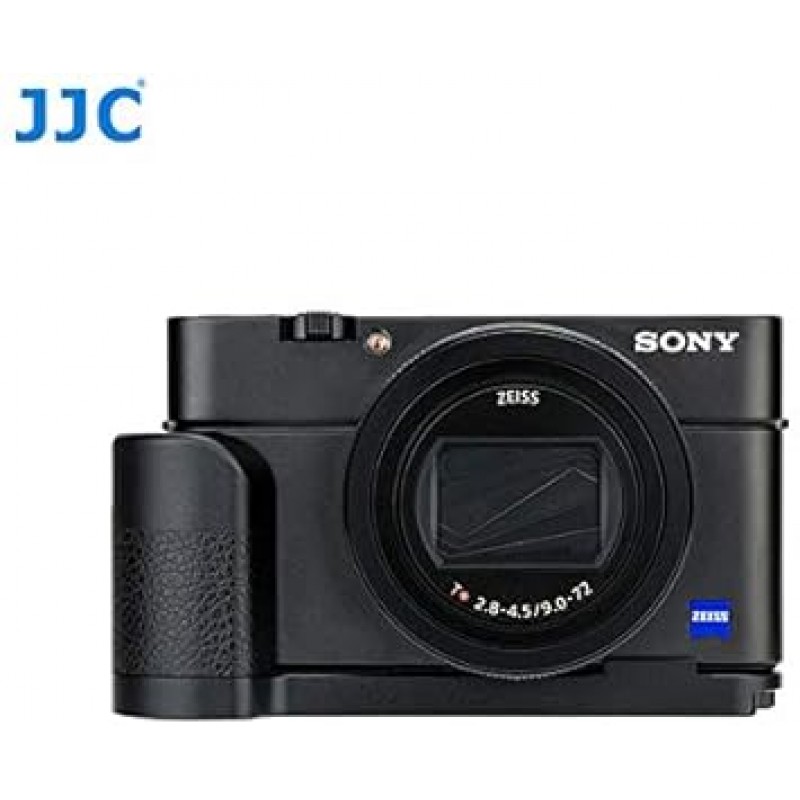 JJC HG-RX100 금속 손잡이, Sony RX100 VI, RX100 V, RX100 IV, RX100 III, RX100 II, RX 100과 호환 가능, 편리한 배터리 교체, 홀드 개선, 드라이버 포함
