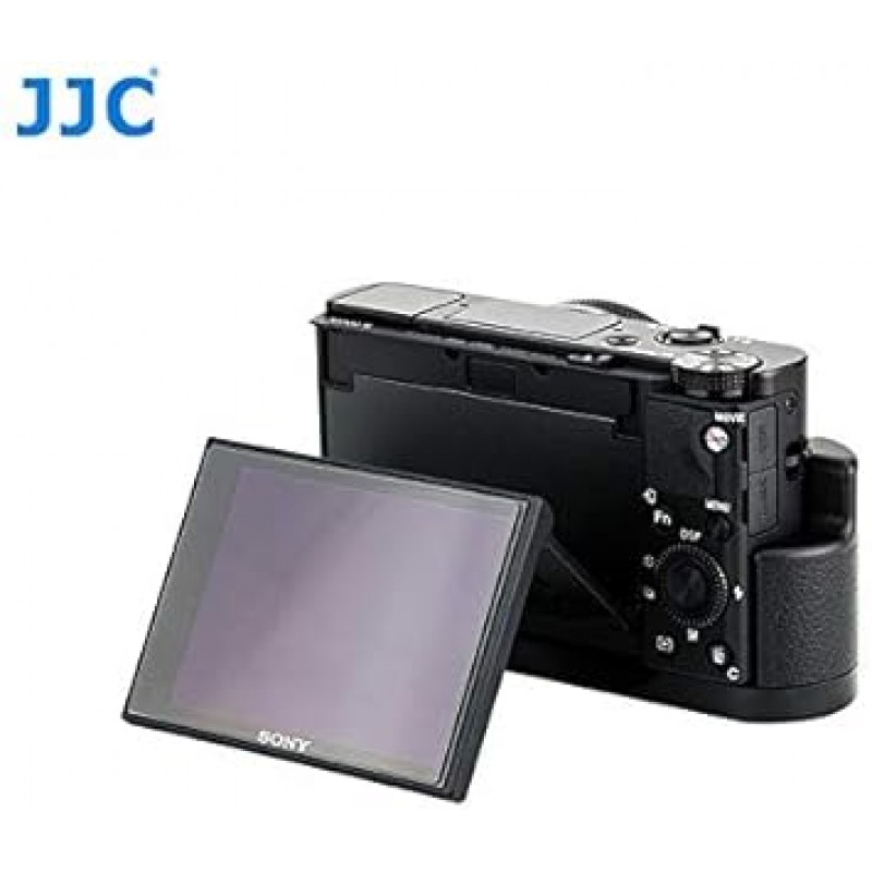 JJC HG-RX100 금속 손잡이, Sony RX100 VI, RX100 V, RX100 IV, RX100 III, RX100 II, RX 100과 호환 가능, 편리한 배터리 교체, 홀드 개선, 드라이버 포함