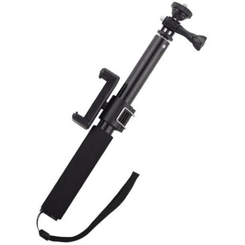 Taoricup DJI Pocket 2/OSMO Pocket 호환 셀카봉 연장 막대 + 스마트폰 고정 클립 액세서리(IOS용)