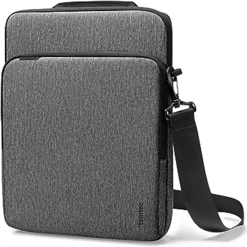 Tomtoc 노트북 케이스 15인치 MacBook Air M2 A2941 2023/1516인치 MacBook Pro M2/M1 Pro/Max 2023-2019 모델 A2780 A2485 A2141 충격 방지 노트북 숄더백 발수 회색