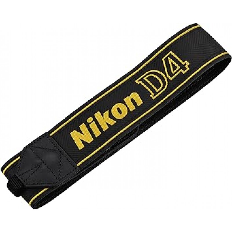 SLR용 Nikon AN-DC7 넥 스트랩 D4 포함, 심플, 블랙