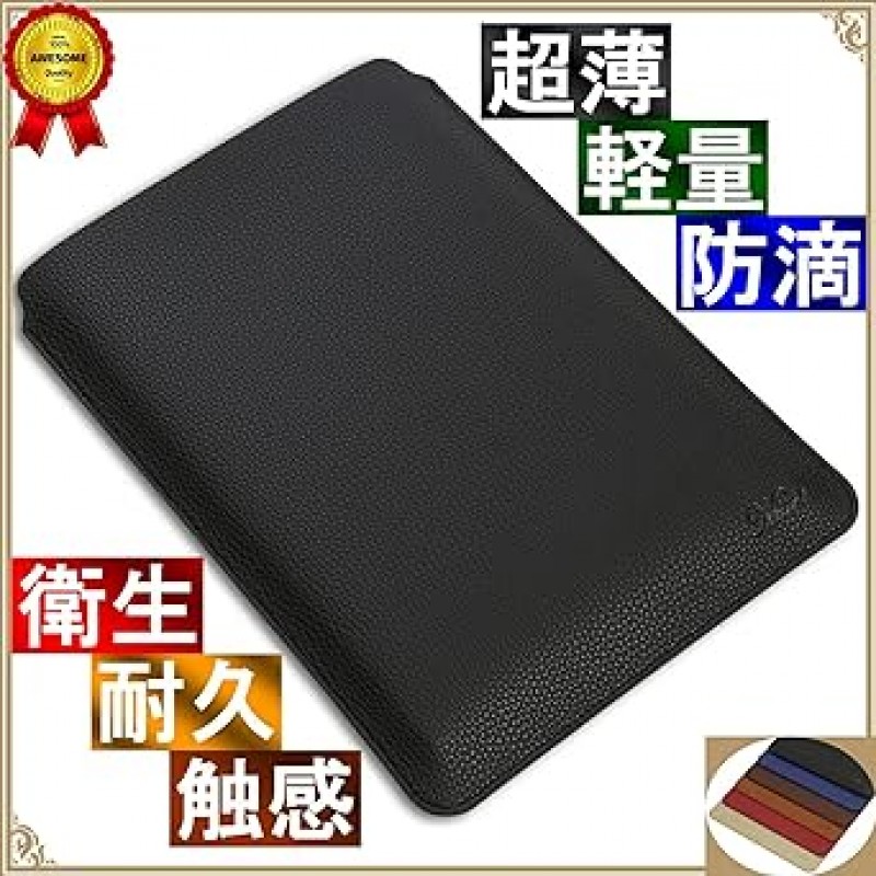 M.A Surface Laptop 5 4 커버 케이스, 가죽 슬리브, 모든 모델, Surface, Go Pro, LaptopGo Studio Duo, 경량, 얇은, 휴대용, PC 가방, 스타일리쉬, 무광택 가죽, Surface Pro, 노트북, Go Studio Duo, 정품, 15인치 노트북, 태블릿 파우치, 블랙, Surface Laptop 15, 블랙