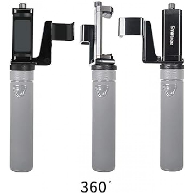 Smatree Dji Osmo Pocket 2/1 충전기 충전대 Dji용 휴대용 스마트폰 홀더 Osmo Pocket DJI Pocket 2 충전대 스마트폰과 Osmo Pocket을 동시에 사용하여 2회 충전 지원