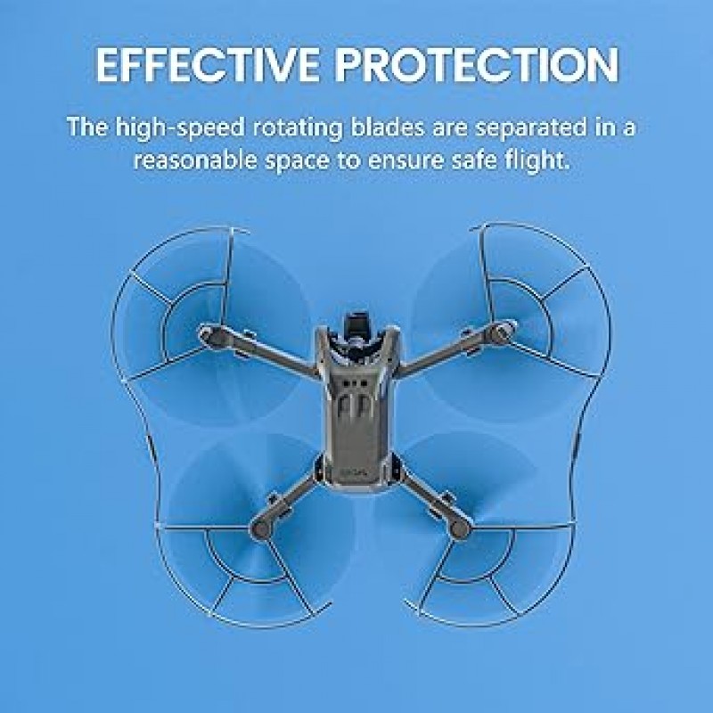 STARTRC Mini 3 프로펠러 가드 퀵 릴리스 이동식 프로펠러 프로텍터 DJI Mini 3 액세서리 용 (Mini 3 전용) ST-1114553