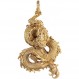COPPERTIST.WU 드래곤 펜던트, 드래곤, 드래곤, 황동, 스털링 실버, 925 실버, 펜던트, 목걸이, 남성용, 액세서리, 실버 목걸이, 보석류, 오리지널 디자인, 생일 선물, 부적, 상품, 풍수, 행운, 돈 증가, 알루드, 상서로운 물건, 크리스마스 체인 포함
