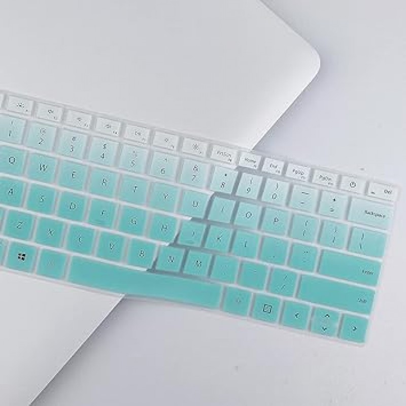 Microsoft Surface Laptop 5/Laptop 4 13.5인치 15인치 2022-2021 Surface Laptop Studio용 키보드 커버 - 14.4인치 Surface Laptop 액세서리 키보드 보호기(Surface Laptop 3과 호환되지 않음) - MintGreen
