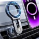LISEN 스마트폰 홀더, 자석, Magsafe, 차량용 홀더, 한 손 조작, 360° 조절 가능, 스마트폰, 에어컨 통풍구 안정성, 모바일 클립, iPhone 14, 13, 12, Pro 및 Xperia를 포함한 모든 모델과 호환 가능
