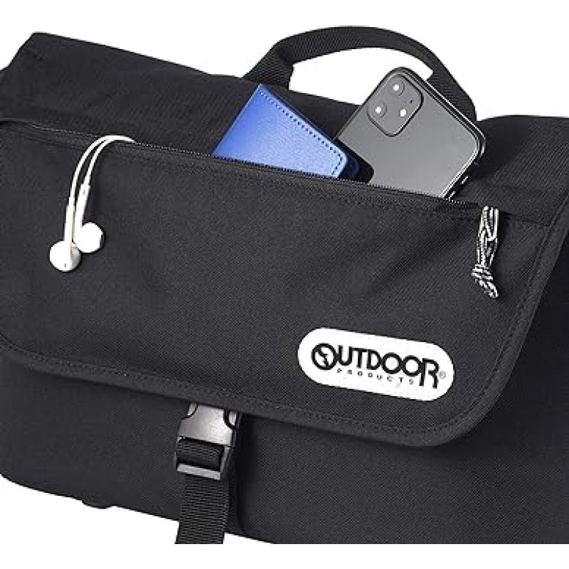 OUTDOOR PRODUCTS 2ODCSB05BK 카메라 가방, 카메라 숄더백 05, 소형 SLR 카메라용, 블랙