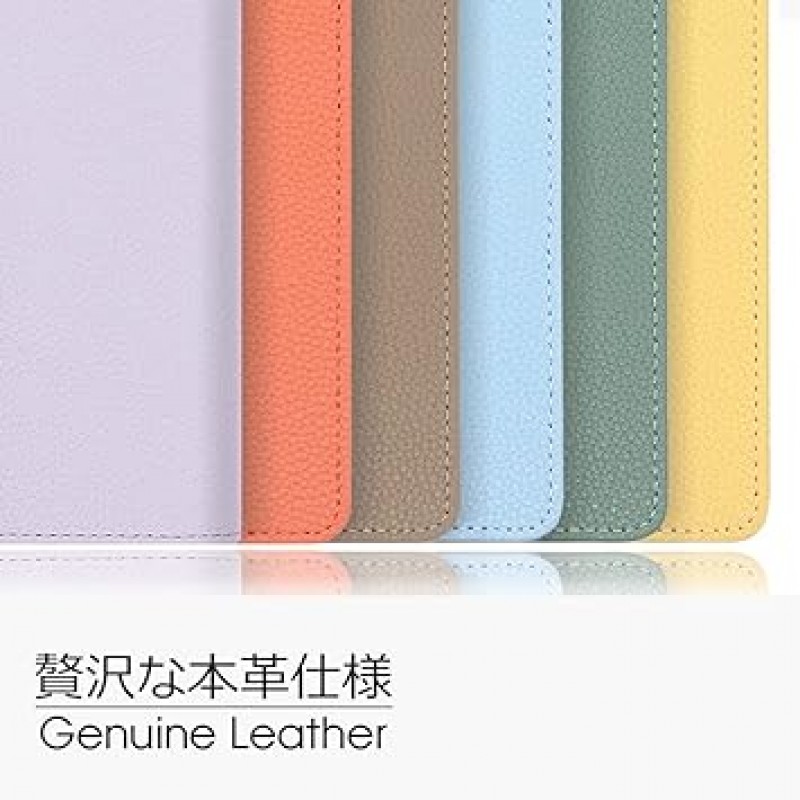 [SHARP 공식 인증] LOOF Hold Aquos Sense5G / Sense4 Lite / Sense4 Basic Easy 스마트폰 2 케이스, 노트북형, 스마트폰 케이스, 자석 없음, 카드 포켓, 벨트 홀더, 낙하 방지, 스탠드 기능, (둔한 녹색)