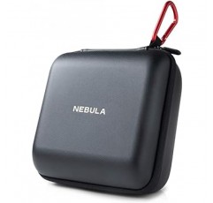 Anker Nebula Capsule II 공식 여행용 케이스, 발수성, EVA 소재, PU 가죽, 충격 방지, 검정색