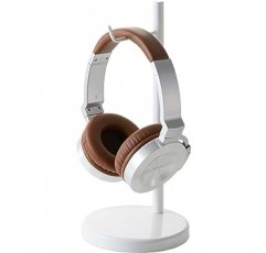 Yamazaki Industries Bose 2291 헤드폰 스탠드, 원형, 흰색