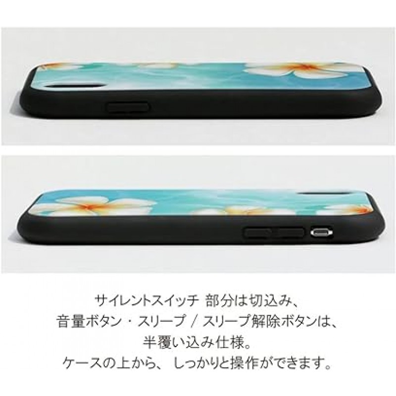 MRLab 아이폰 케이스, 플루메리아 히비스커스 충격 방지, 범퍼, iPhone 14 Pro, 플루메리아