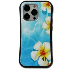 MRLab 아이폰 케이스, 플루메리아 히비스커스 충격 방지, 범퍼, iPhone 14 Pro, 플루메리아