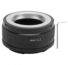 M42 마운트 렌즈 용 M42-Z 렌즈 어댑터 링-Nikon Z 마운트 카메라 사진 애호가를위한 합금 카메라 액세서리 Nikon Z50 Z6 Z7 Z6II Z7II 카메라