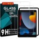 iPad 9세대 2021 / iPad 8세대 2020 / iPad 7세대 2019 유리 필름, 2개 세트, 둥근 모서리, 지문 방지, 강화 터치 유리 필름, iPad 10.2인치 필름, 7세대/8세대 유리 필름, 태블릿 보호 필름, 광택 태블릿 보호 필름, 강화 유리, LCD 유리 케이스 필름, 3D 터치 호환, 9H 경도, 0.01"(0.26mm) 두께, 일본산 AGC 아사히 유리 소재, 기포 없음, 비산 방지 [iPad 10.2in(2021/2010