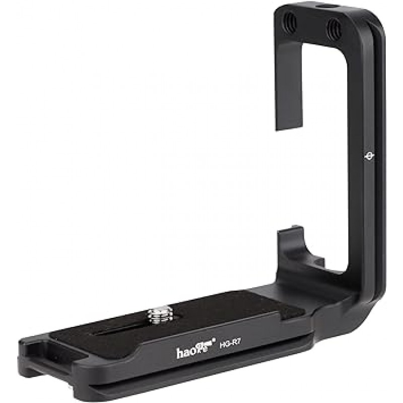 Haoge HG-R7 L 브라켓 Canon EOS R7 카메라용 Arca 스타일 대응 퀵 릴리스 플레이트