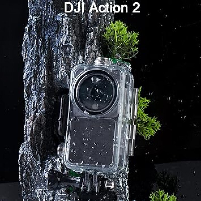 FitStill 하우징 케이스 DJI Osmo Action2 카메라용 방수 케이스 45M 다이빙 하우징 보호 액세서리 쉘 케이스
