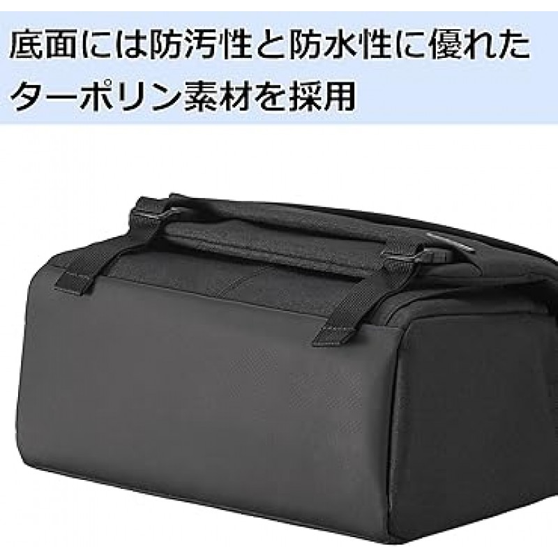 HAKUBA SP-CT04-MBMBK Plus Shell City 04 메신저 M, 상단 표면에서 빠른 액세스, 블랙